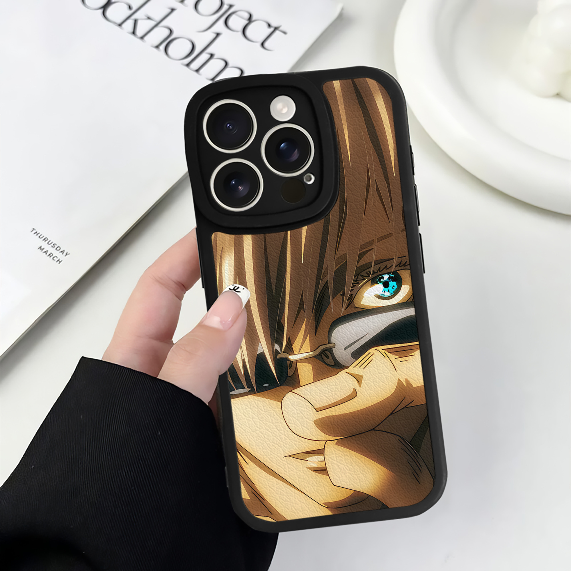 （画像用） SPY×FAMILY间谍家家酒 【iPhone 16シリーズ対応】シリコンスマホケース（レザー調） 材質：シリコン
